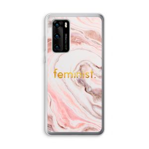 Feminist: Huawei P40 Transparant Hoesje