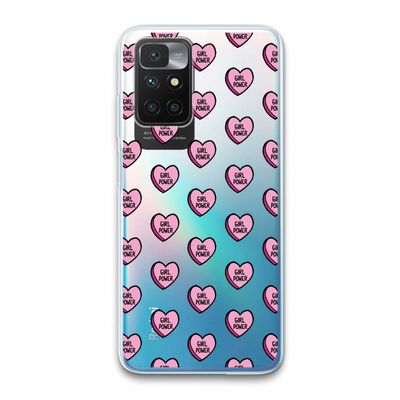 GIRL POWER: Xiaomi Redmi 10 Transparant Hoesje