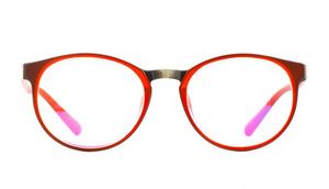 Unisex Leesbril Ofar | Sterkte: +3.50 | Kleur: Rood