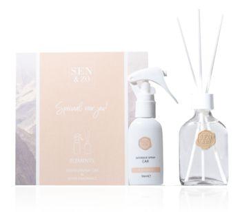 Sen & Zo Cadeauset elements homefragrance & carspray