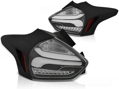 Tuning-Tec Achterlichten FORD FOCUS 3 15-18 HATCHBACK ZWART Tuning-Tec Achterlichten FORD FOCUS 3 15-18 HATCHBACK ZWART
