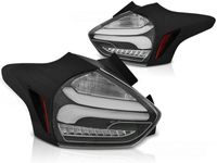 Tuning-Tec Achterlichten FORD FOCUS 3 15-18 HATCHBACK ZWART - thumbnail