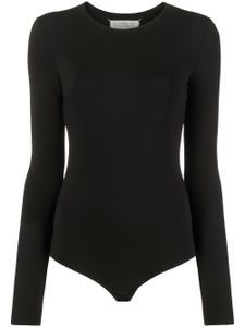 Maison Margiela body à encolure ronde - Noir