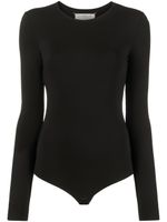 Maison Margiela body à encolure ronde - Noir