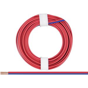 Donau Elektronik 218-02 Draad 2 x 0.14 mm² Rood-blauw 5 m