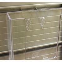 Slatwall clip -set-voor Taymar wandbakje