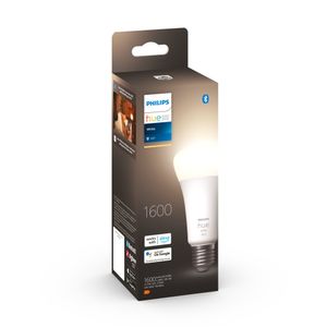 Philips Lighting Hue LED-lamp 871951434332000 Energielabel: F (A - G) Hue White E27 Einzelpack 1100lm 100W E27 15.5 W Warmwit Energielabel: F (A - G)