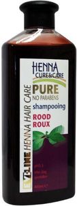 Henna Cure & Care Shampoo pure rood (400 ml)