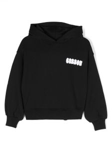 Barrow kids hoodie en coton à logo imprimé - Noir