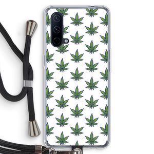 Weed: OnePlus Nord CE 5G Transparant Hoesje met koord