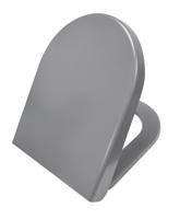 Wiesbaden Vesta soft-close zitting tbv wandcloset 52cm mat grijs