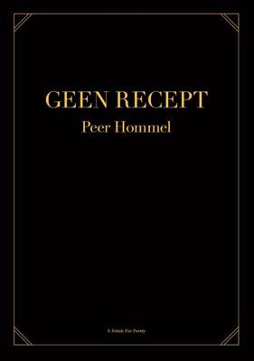 Geen recept (Paperback)