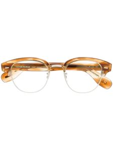 Oliver Peoples lunettes de vue à effet écaille de tortue - Marron