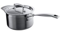 Le Creuset Steelpan Magnetik - TriPly RVS - ø 16 cm / 1.9 liter - thumbnail