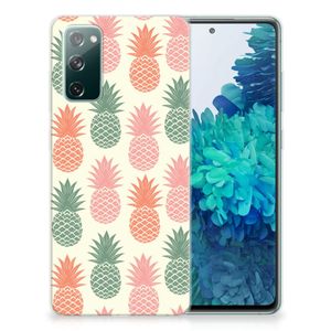 Samsung Galaxy S20 FE Siliconen Case Ananas