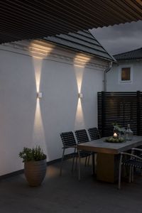 Konstsmide 7854-370 wandverlichting Antraciet, Grijs Geschikt voor buitengebruik