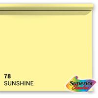 Superior Achtergrondpapier 78 Sunshine 1,35 x 11m