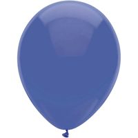 10x Donkerblauwe ballonnen 30 cm - thumbnail