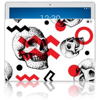 Tablet BackCover Lenovo Tab P10 Skull Red - thumbnail