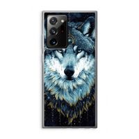 Darkness Wolf: Samsung Galaxy Note 20 Ultra / Note 20 Ultra 5G Transparant Hoesje