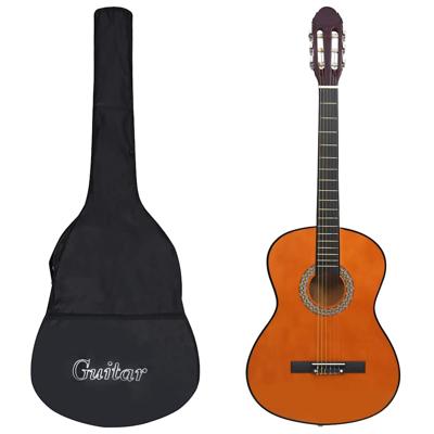 VidaXL 12-delige gitaarset klassiek beginner 4/4 39"