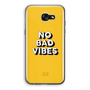 No Bad Vibes: Samsung Galaxy A5 (2017) Transparant Hoesje