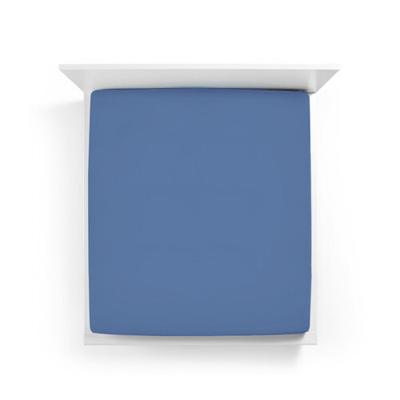 Bella Donna Bella Donna Jersey La Piccola Duo 2 Splittopperhoeslaken 160x190-200 cm zeeblauw-0208