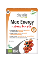 Physalis Supplementen Max Energy 30Tabletten