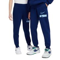 Nike Erling Haaland Club Fleece Joggingbroek Kids Donkerblauw Lichtblauw