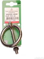 Aanlegring moer 6x75 rvs - Deltafix