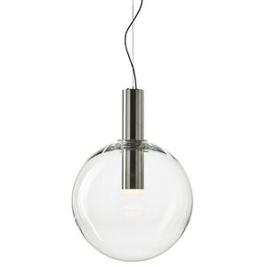 Bomma Phenomena Hanglamp - Large Ball - Helder - geborsteld zilver