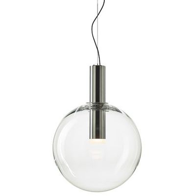 Bomma Phenomena Hanglamp - Large Ball - Helder - geborsteld zilver