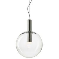 Bomma Phenomena Hanglamp - Large Ball - Helder - geborsteld zilver