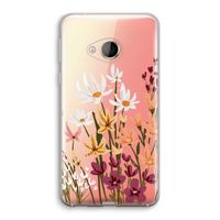 Painted wildflowers: HTC U Play Transparant Hoesje