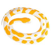 Wild Republic Albino python slang - Rubberen Slang - 117 cm