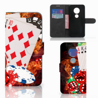 Motorola Moto G7 | G7 Plus Wallet Case met Pasjes Casino - thumbnail