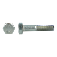 pgb-Europe PGB-FASTENERS | Zeskantbout 8.8 DIN 931 M 8x160 Zn | 50 st 931801008001603