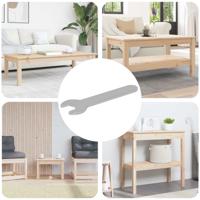 VidaXL Schroefsleutel 2027 pcs zilver 10 mm ijzer