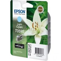 Epson Lily inktpatroon Light Cyan T0595 Ultra Chrome K3 - thumbnail