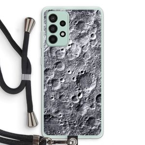 Maanlandschap: Samsung Galaxy A52s 5G Transparant Hoesje met koord