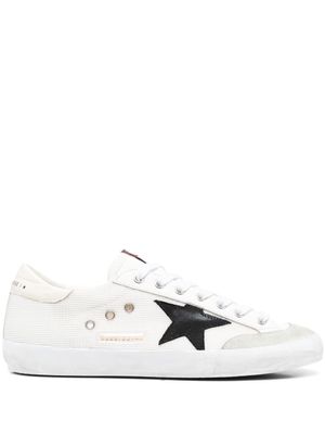 Golden Goose baskets à patch étoile - Blanc