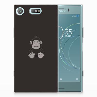 Sony Xperia XZ1 Compact Telefoonhoesje met Naam Gorilla Sony Xperia XZ1 Compact Telefoonhoesje met Naam Gorilla