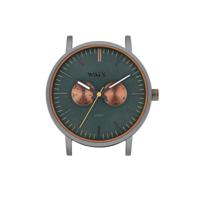 Horloge Uniseks Watx & Colors WXCA2741 Groen Grijs (Ø 44 mm) - thumbnail