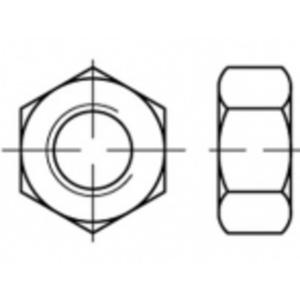 TOOLCRAFT TO-5371641 Zeskantmoeren M8 RVS A4 100 stuk(s)