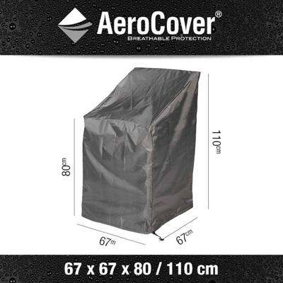 Stapelstoelhoes of gasveerstoelhoes 67x67x80-110cm - Aerocover