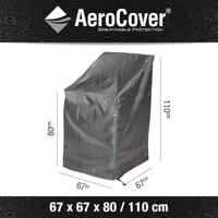 Stapelstoelhoes of gasveerstoelhoes 67x67x80-110cm - Aerocover