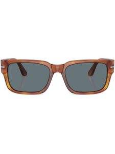 Persol lunettes de soleil à monture rectangulaire - Marron