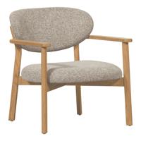 WOOOD Fauteuil 'Udar' Geweven melange stof, kleur Naturel/Naturel