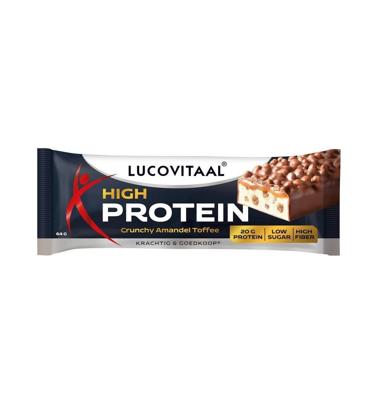 Protein high reep crunchy amandel toffee