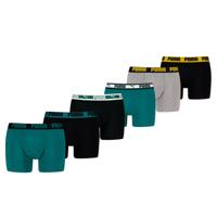 Puma Boxershorts 6-pack Seagreen / Black-S